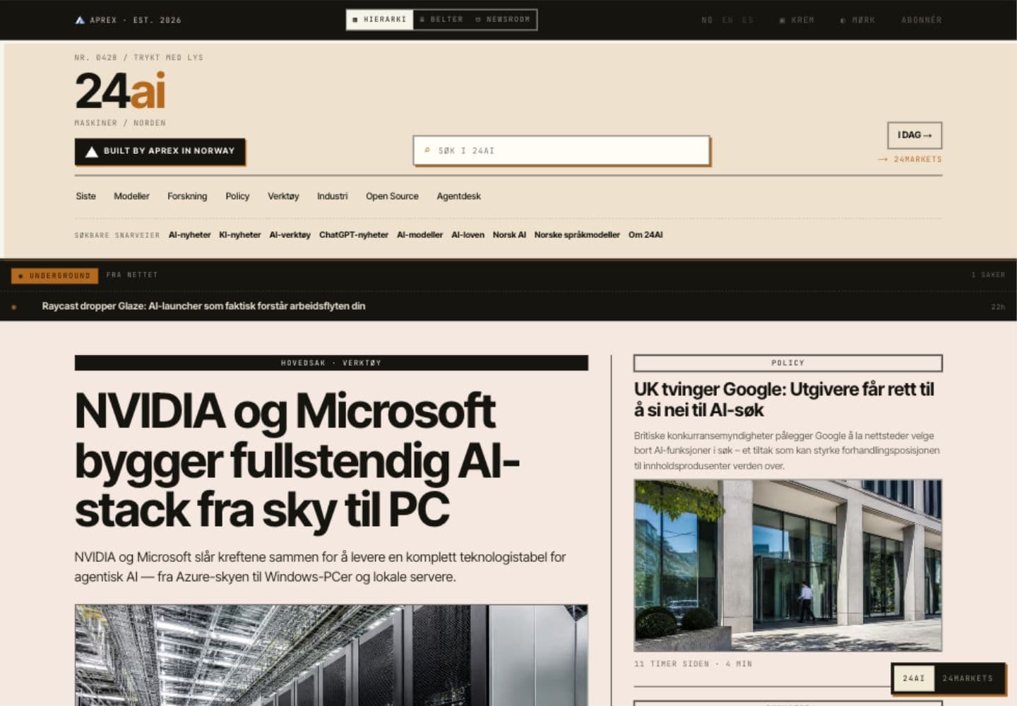 Utsnitt fra 24AI